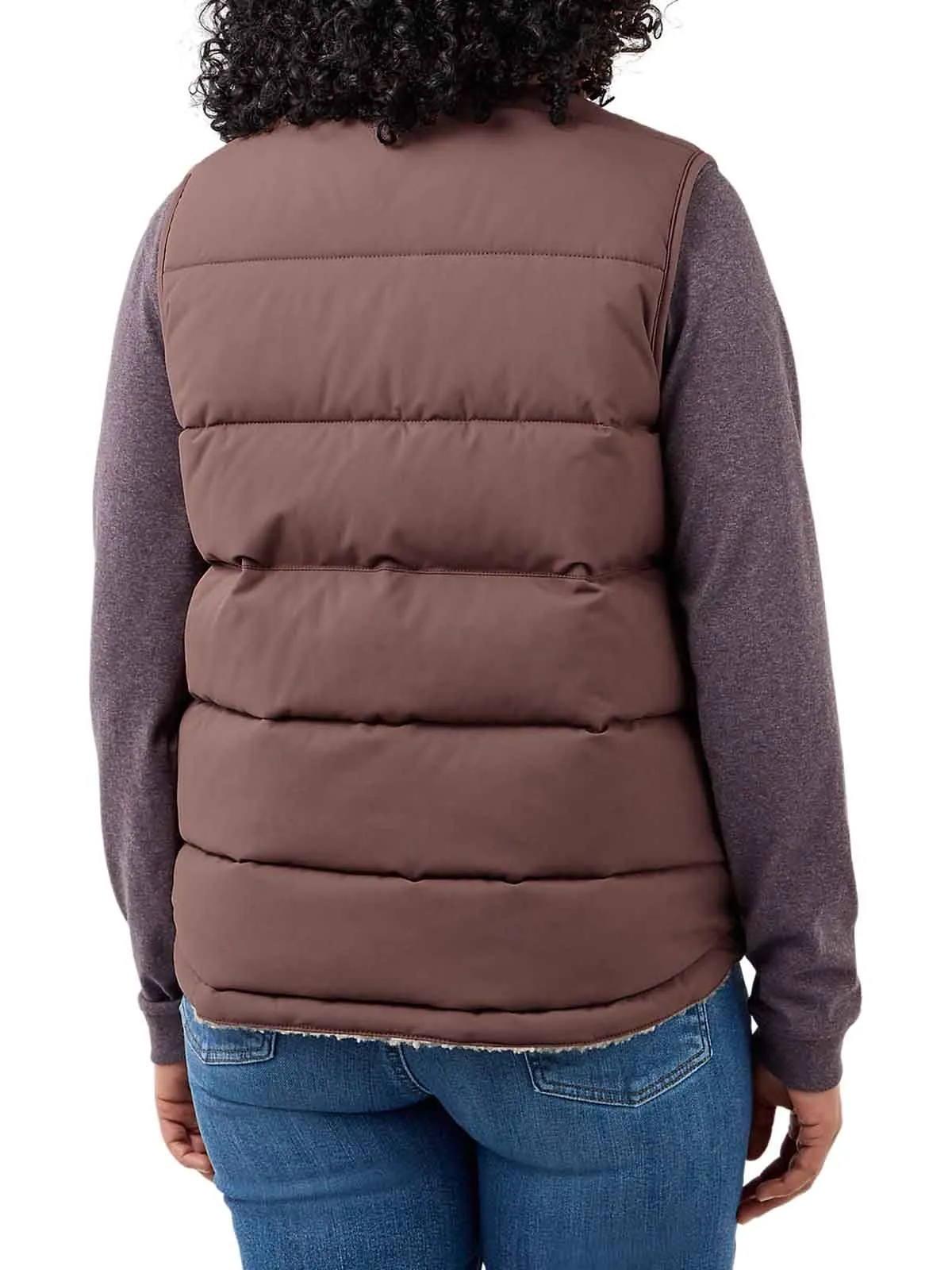 105607&#x20;Women&#x27;s&#x20;Work&#x20;Vest&#x20;Reversible&#x20;Montana&#x20;Sherpa&#x20;-&#x20;Carhartt