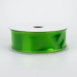 1.5" Jelly Ribbon: Fresh Green (10 Yards)