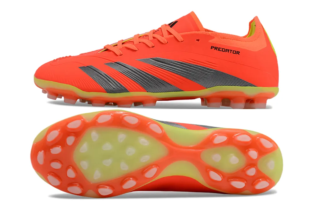 Adidas Predator Elite Fully Knitted Lace-up High-top FG Football Shoes PREDATOR ACCURACY  FG BOOTS 39-45