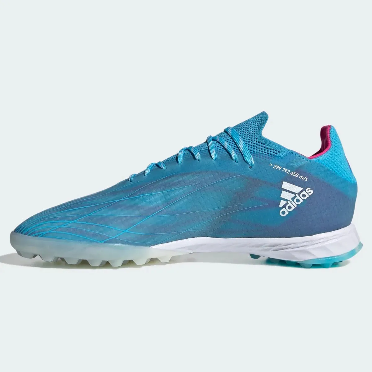 Adidas X Speedflow .1 TF - Sky Rush-Shock Pink