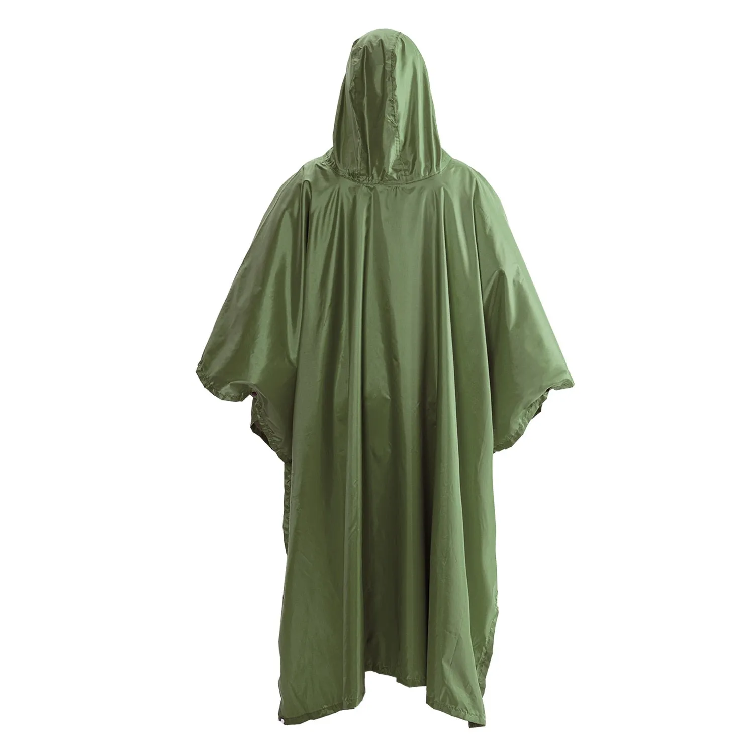 Advbridge Portable Multifunctional 3 In 1 Rain Coat Hiking Camping Raincoat Poncho Mat Awning Durable Outdoor Activity Rain Gear Supplie