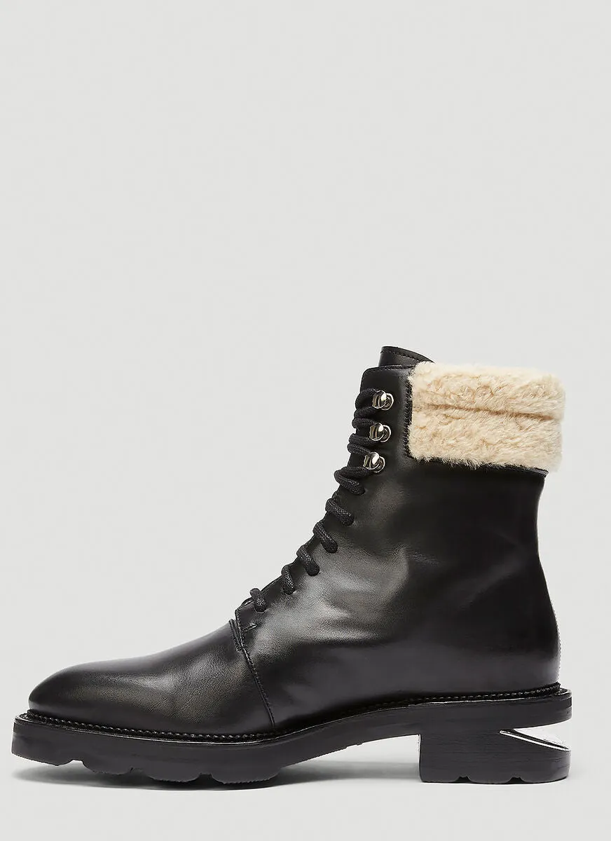 Alexander Wang Andy Shearling Hiker Boots