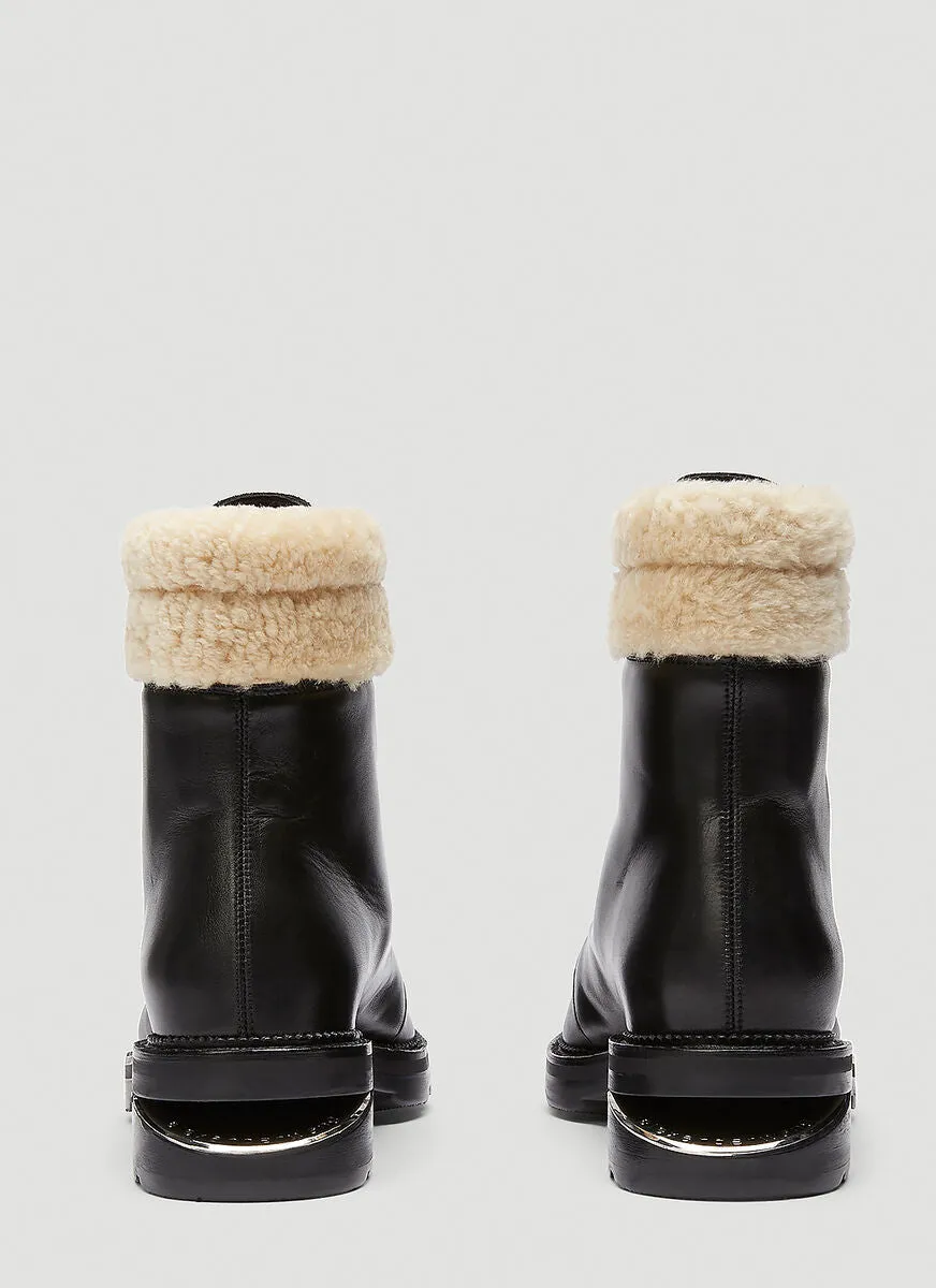Alexander Wang Andy Shearling Hiker Boots