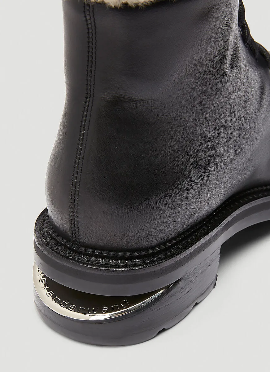 Alexander Wang Andy Shearling Hiker Boots