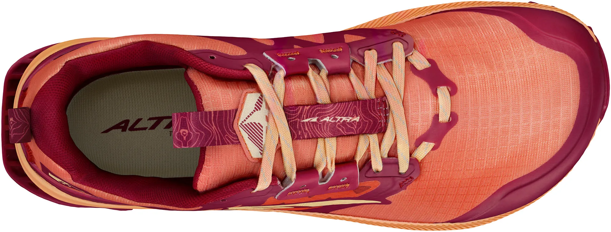 Altra Lone Peak 8 Womens Trail Running Shoes - Red
