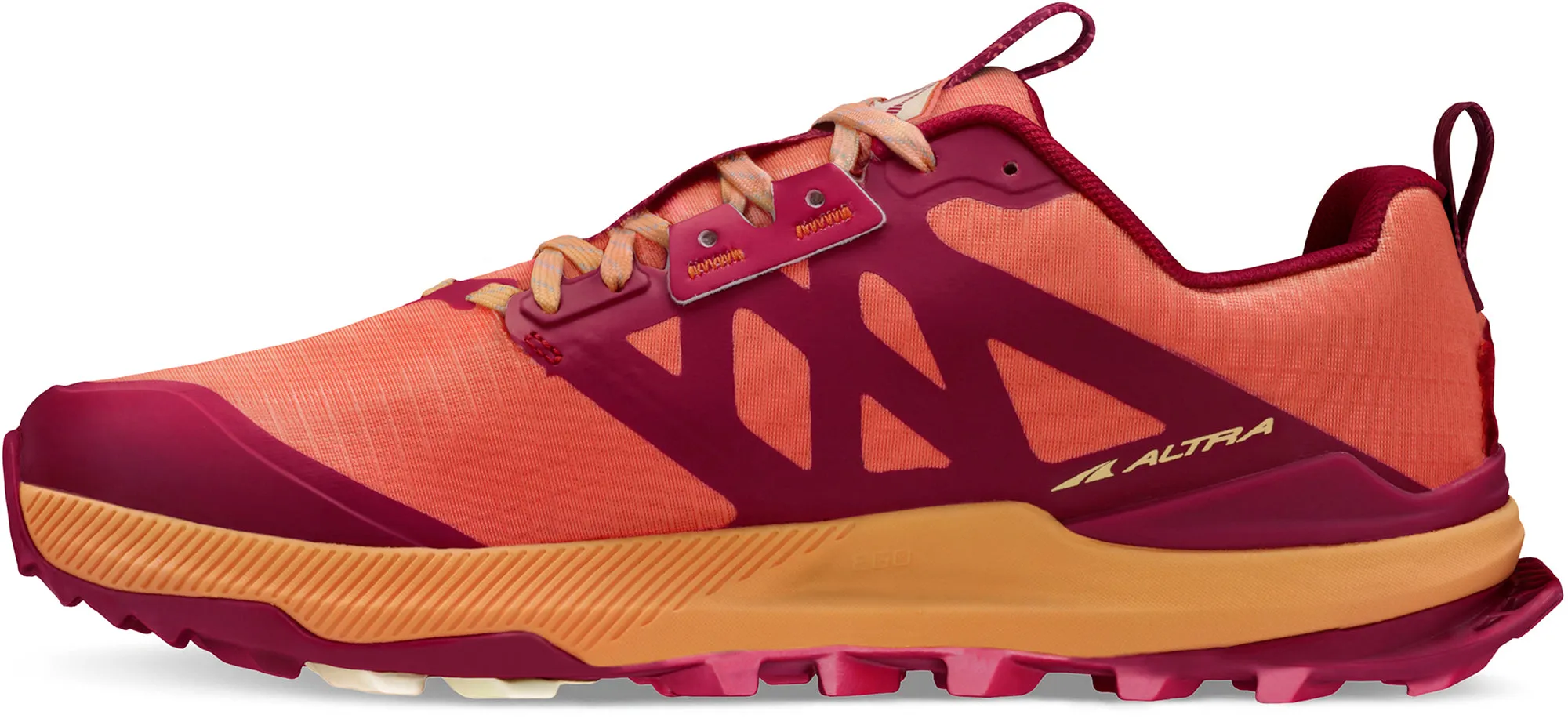 Altra Lone Peak 8 Womens Trail Running Shoes - Red