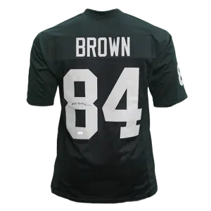 Antonio Brown Autographed Pro Style Football Jersey Black (JSA)