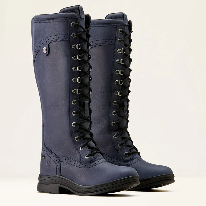 Ariat Ladies Wythburn Tall Waterproof Boot Navy