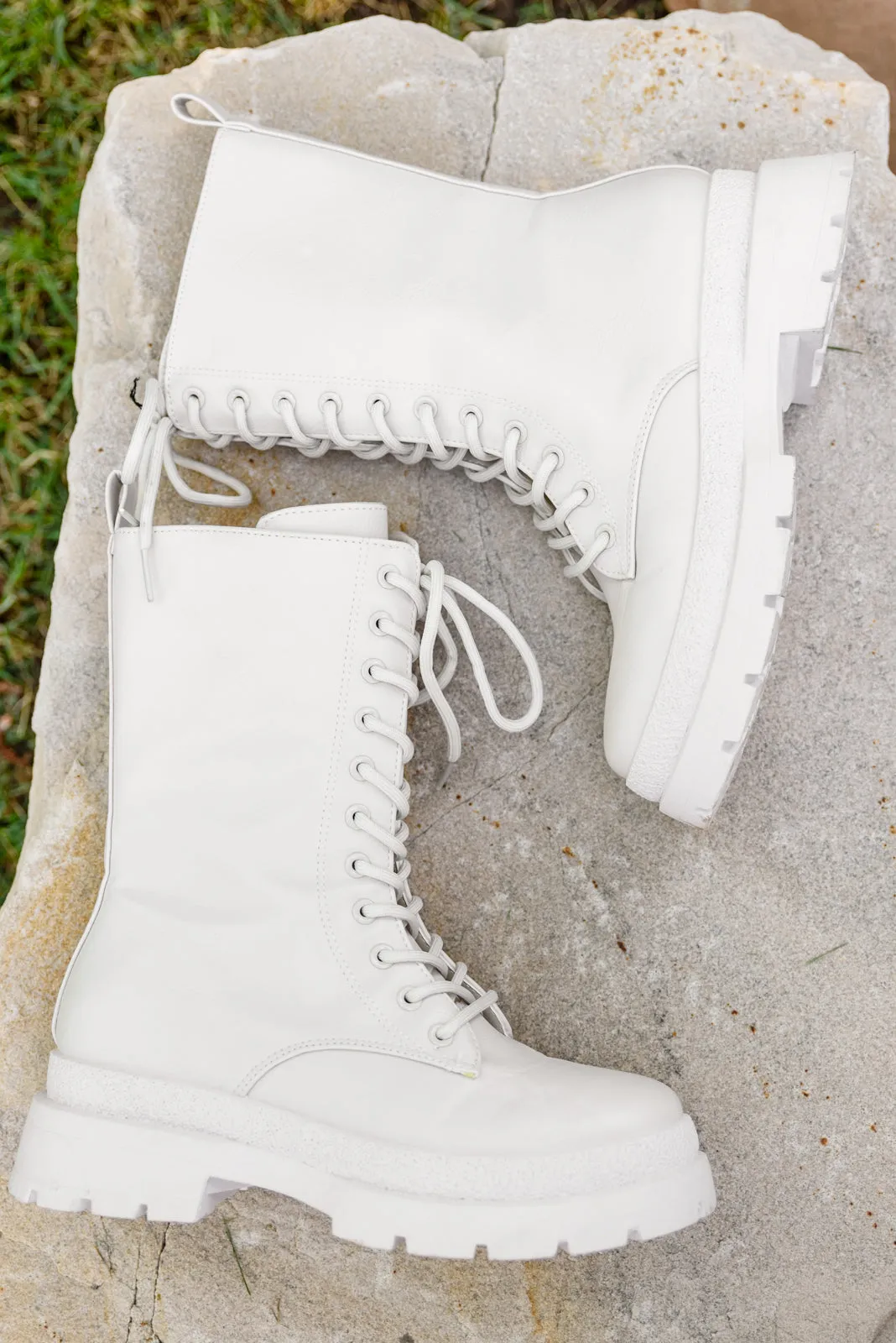 Autumn Feels Combat Boots (Ships in 1-2 Weeks)