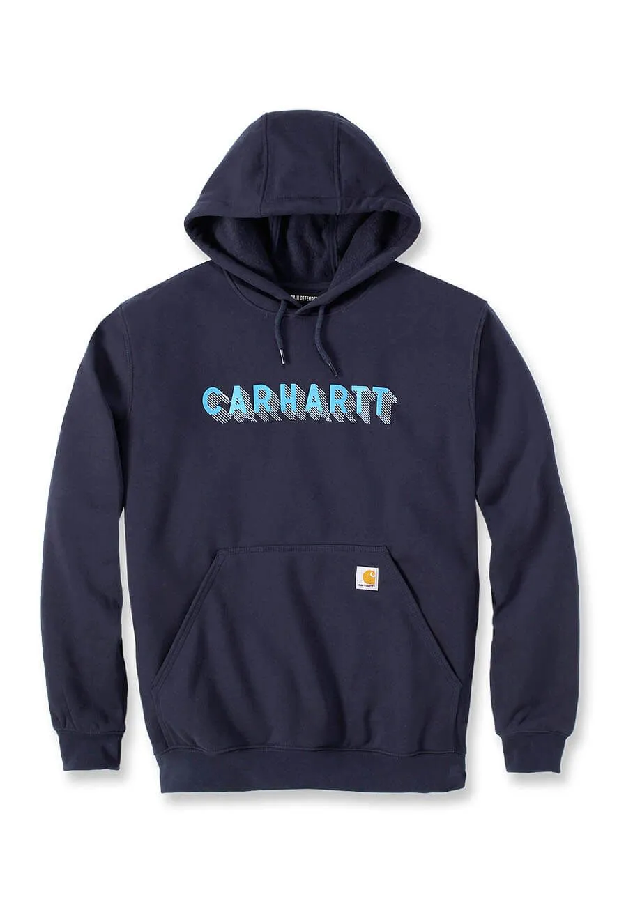 Carhartt&#x20;Work&#x20;Hoodie&#x20;Rain&#x20;Defender&#x20;105944&#x20;-&#x20;Blue