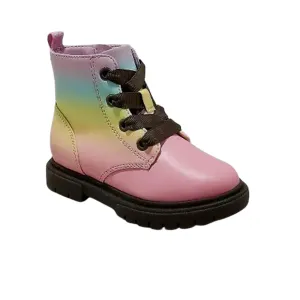 CAT & JACK - BABY - Amaya Rainbow Zipper Lace-Up Combat Boots