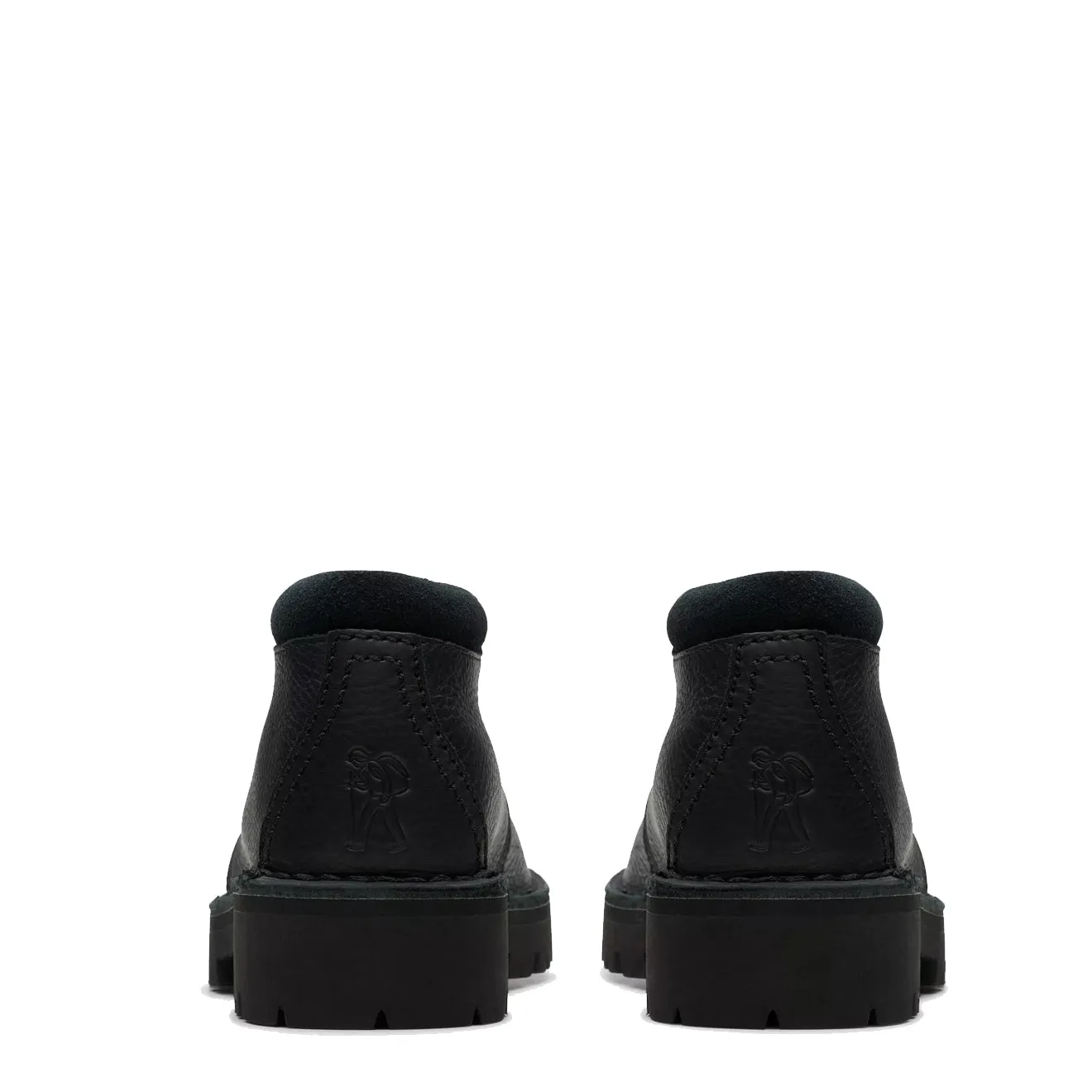 Clarks Originals Trek Hike Shoe Black Leather