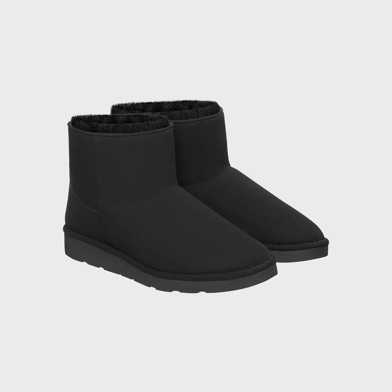 Classic Crystal Unisex Vegan Faux Fur Lined Short Boots | Multiple Colours