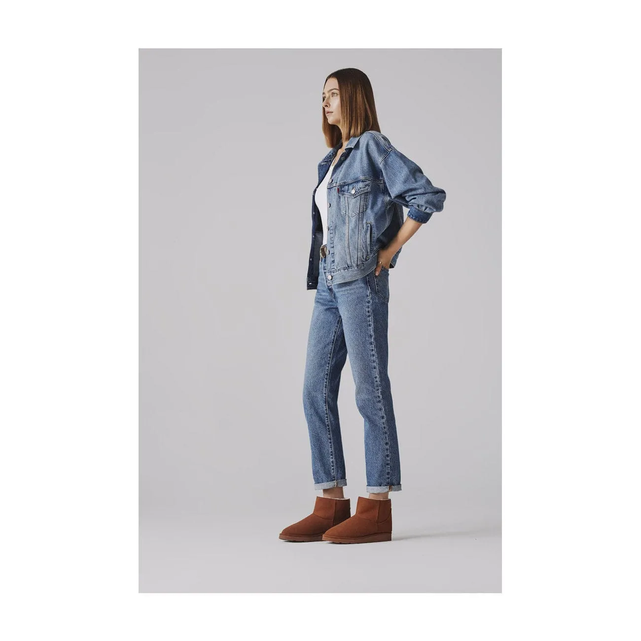 Classic Crystal Unisex Vegan Faux Fur Lined Short Boots | Multiple Colours