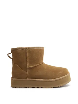 Classic ultra mini suede ankle boots
