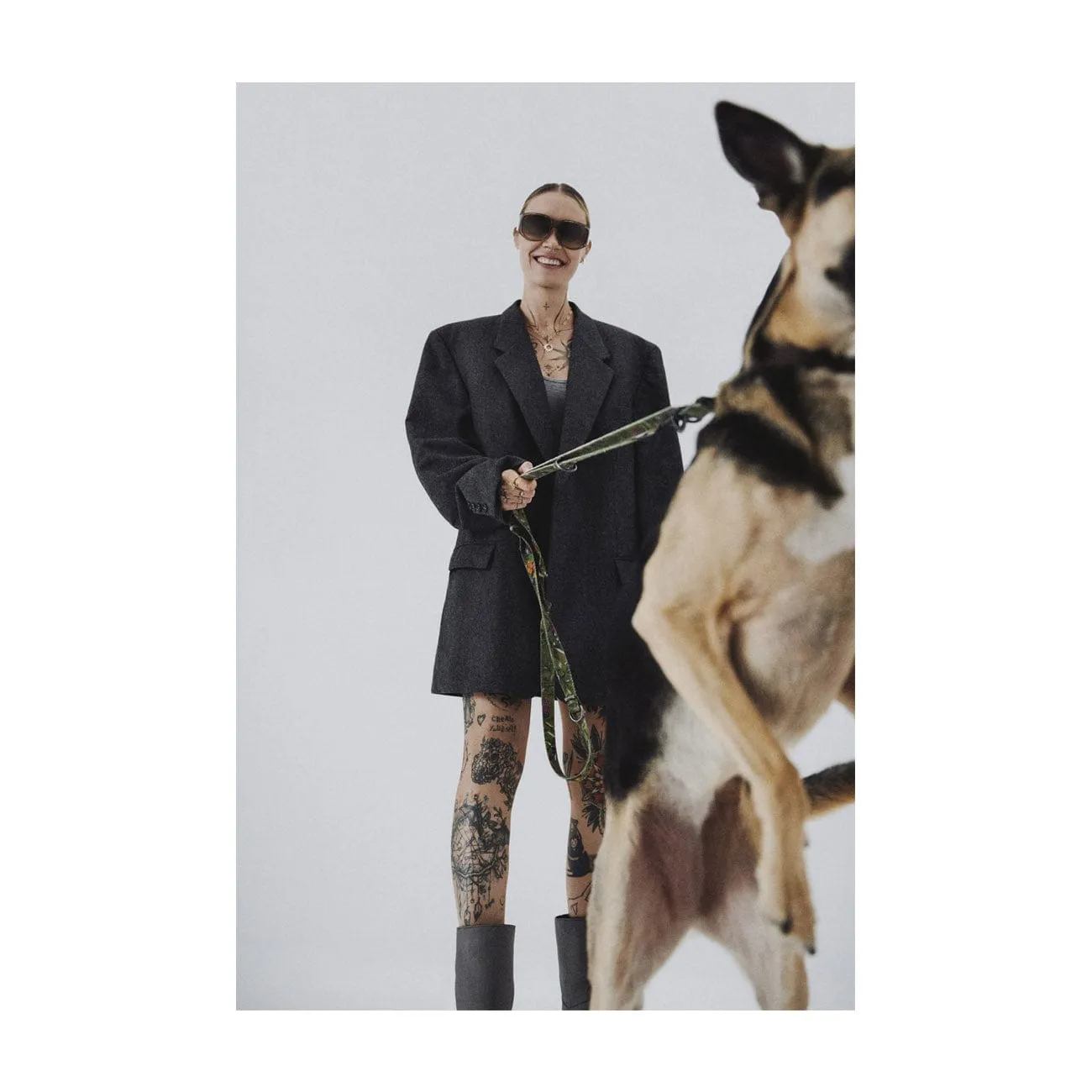 Classic Unisex Vegan Faux Fur Lined Green Sole Boots | Multiple Colours