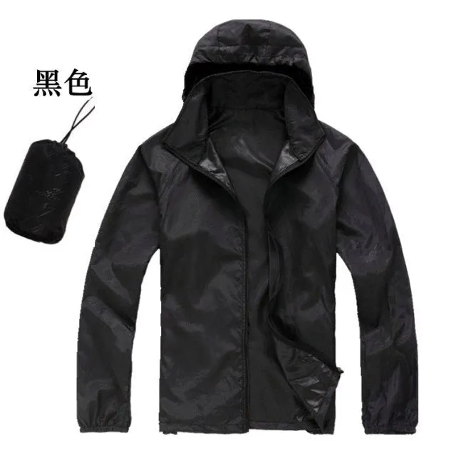 Collapsible Rain Hoodie