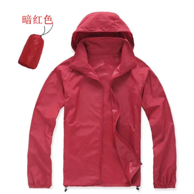 Collapsible Rain Hoodie