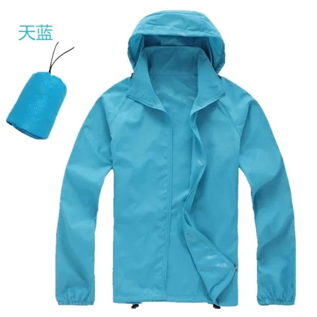Collapsible Rain Hoodie