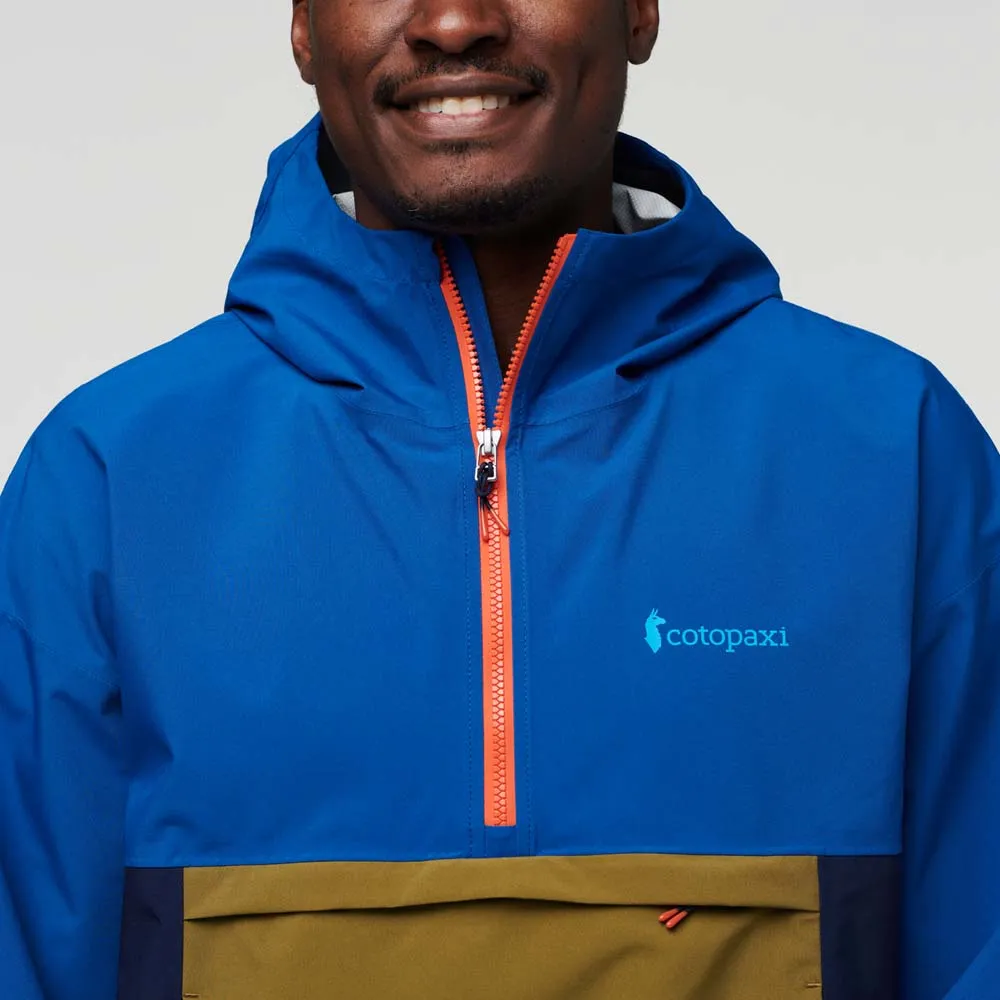 Cotopaxi Men&#x27;s Cielo Rain Anorak Pacific | Buy Cotopaxi Men&#x27;s Cielo Rain Anorak Pacific here | Outnorth