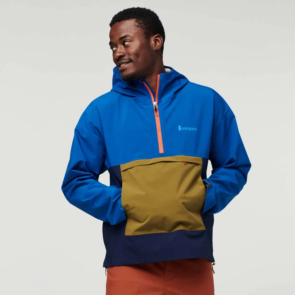 Cotopaxi Men&#x27;s Cielo Rain Anorak Pacific | Buy Cotopaxi Men&#x27;s Cielo Rain Anorak Pacific here | Outnorth