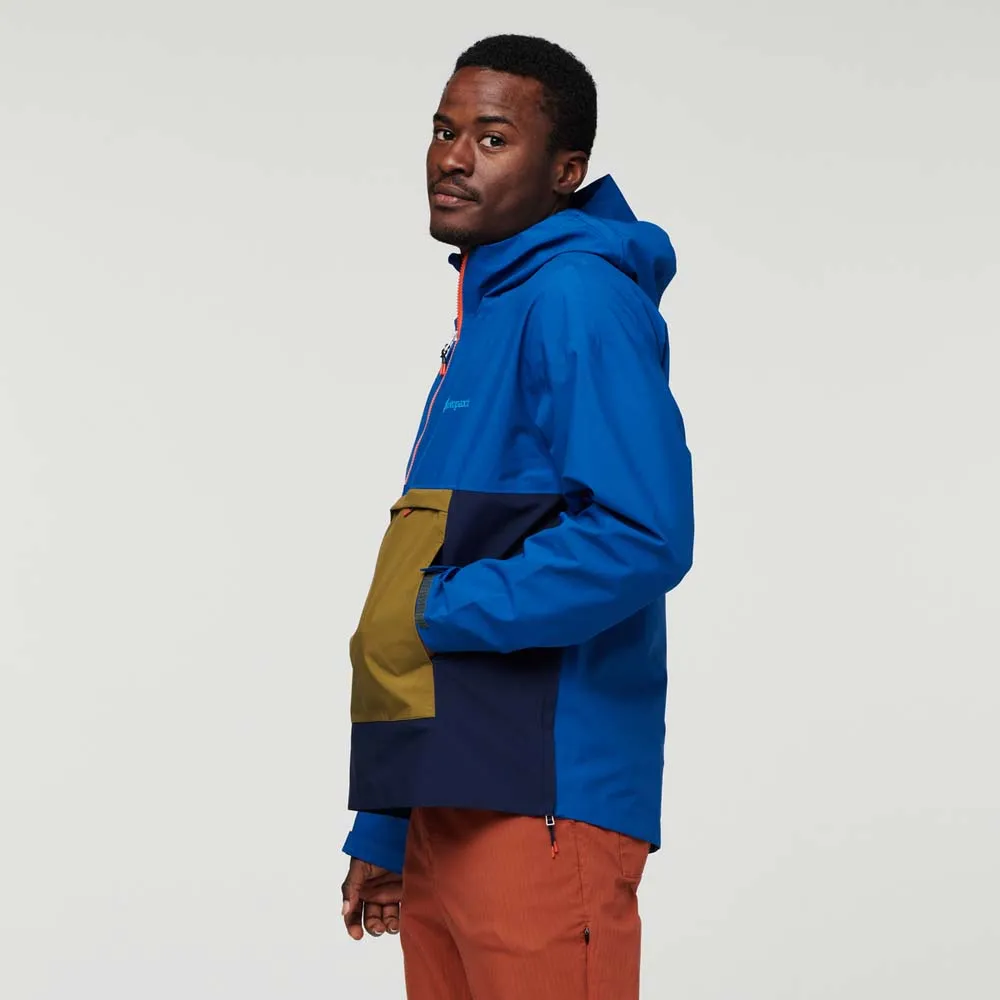 Cotopaxi Men&#x27;s Cielo Rain Anorak Pacific | Buy Cotopaxi Men&#x27;s Cielo Rain Anorak Pacific here | Outnorth