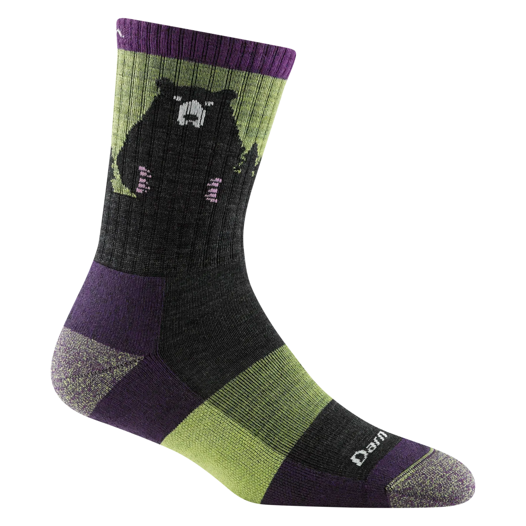 Darn Tough Women's Bear Town Micro Crew Lightweight Hiking Sock
