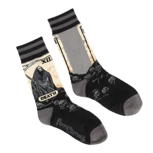 Death Tarot Card Unisex Crew Socks