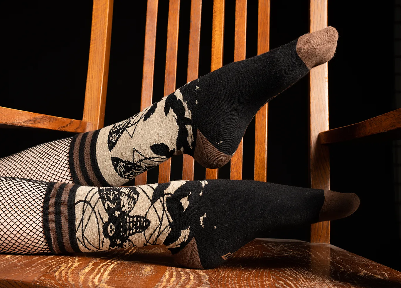 Death's Head Hawkmoth Unisex Crew Socks