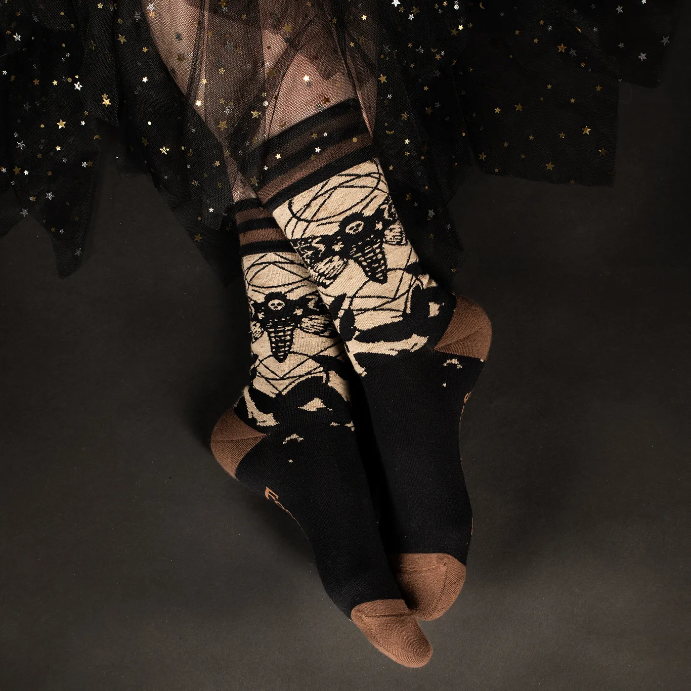 Death's Head Hawkmoth Unisex Crew Socks