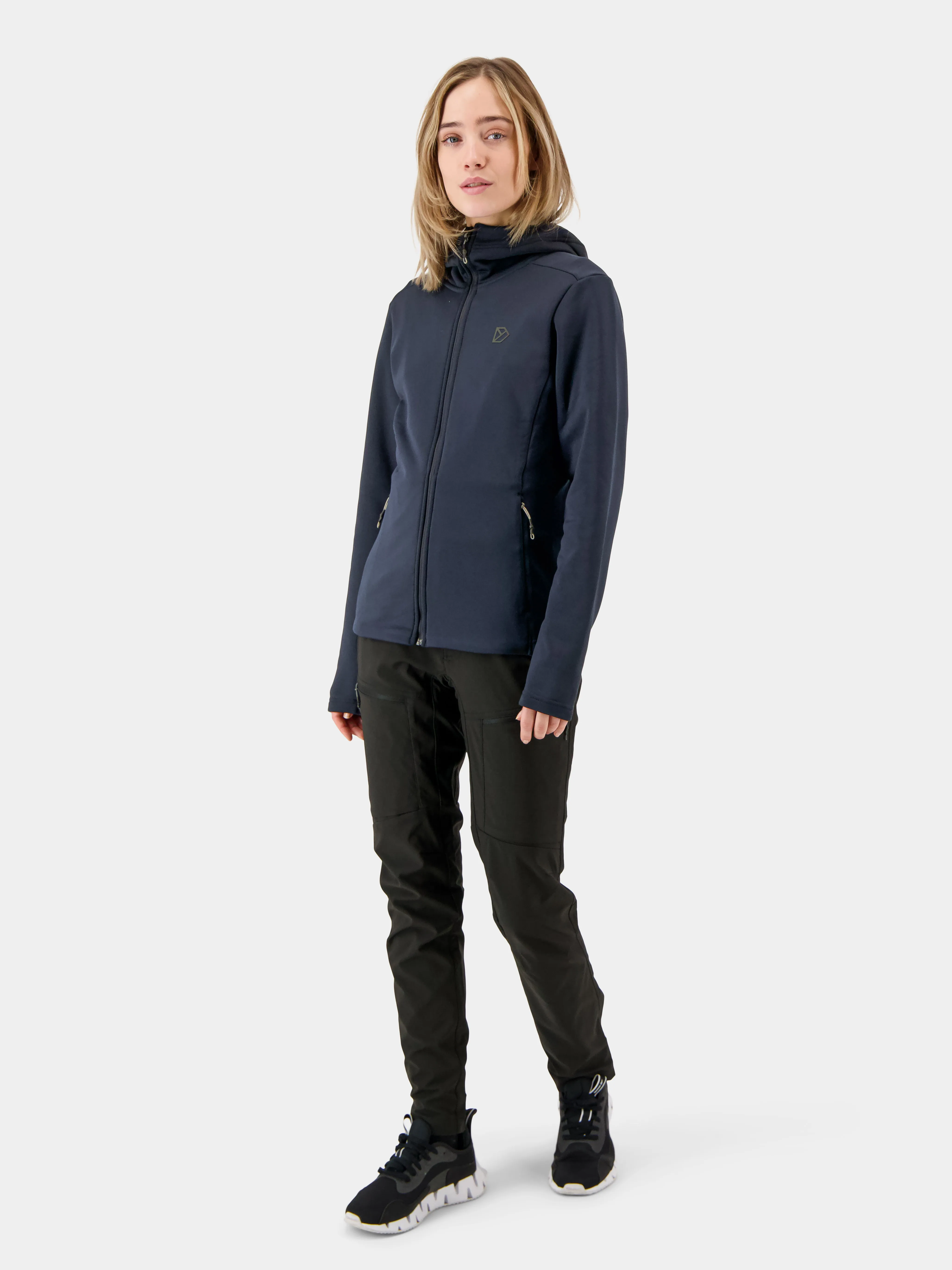 Didriksons Women&#x27;s Anneli Full Zip 2 Purple Rain | Buy Didriksons Women&#x27;s Anneli Full Zip 2 Purple Rain here | Outnorth