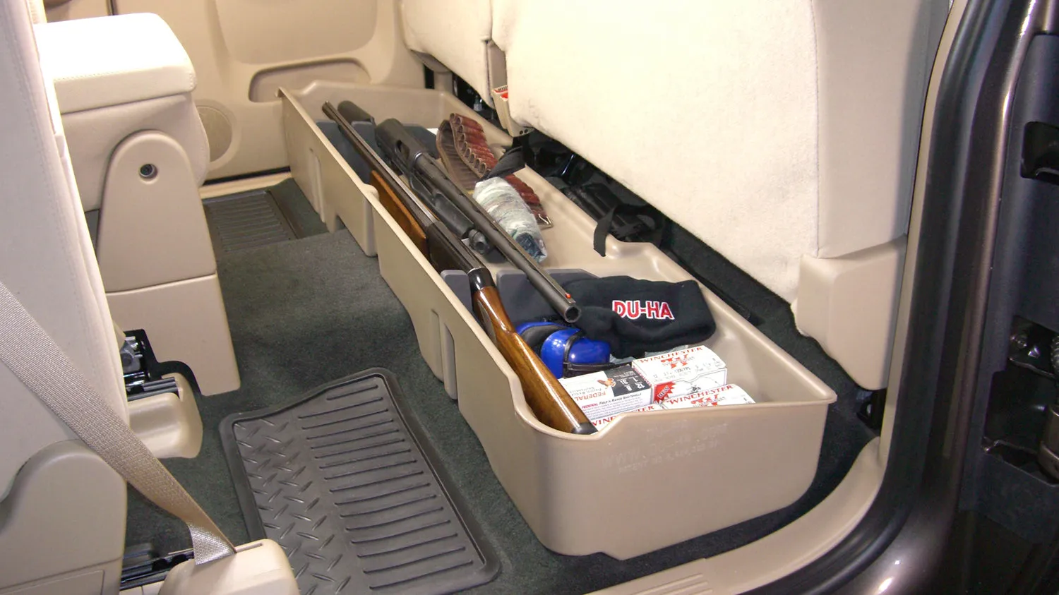 DU-HA 10049 DU-HA® Interior Storage/Gun Case; Incl. Gun Rack/Organizer; Light Gray;