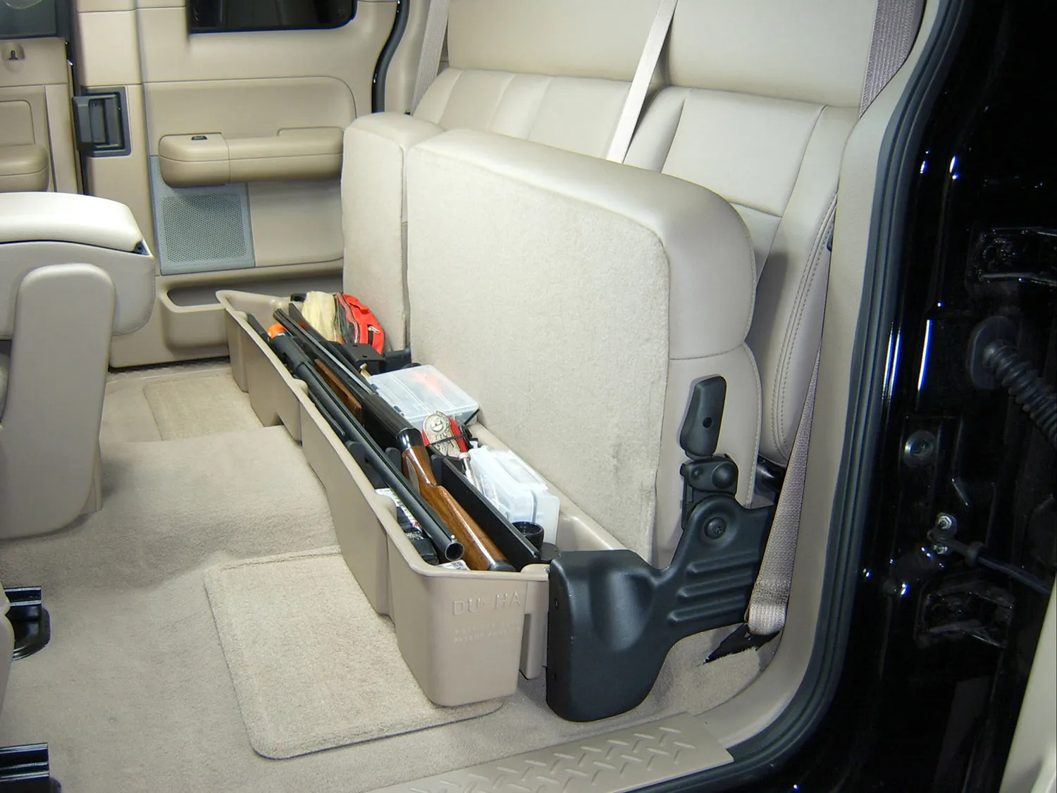 DU-HA 20006 DU-HA® Interior Storage/Gun Case; Incl. Gun Rack/Organizer; Tan;