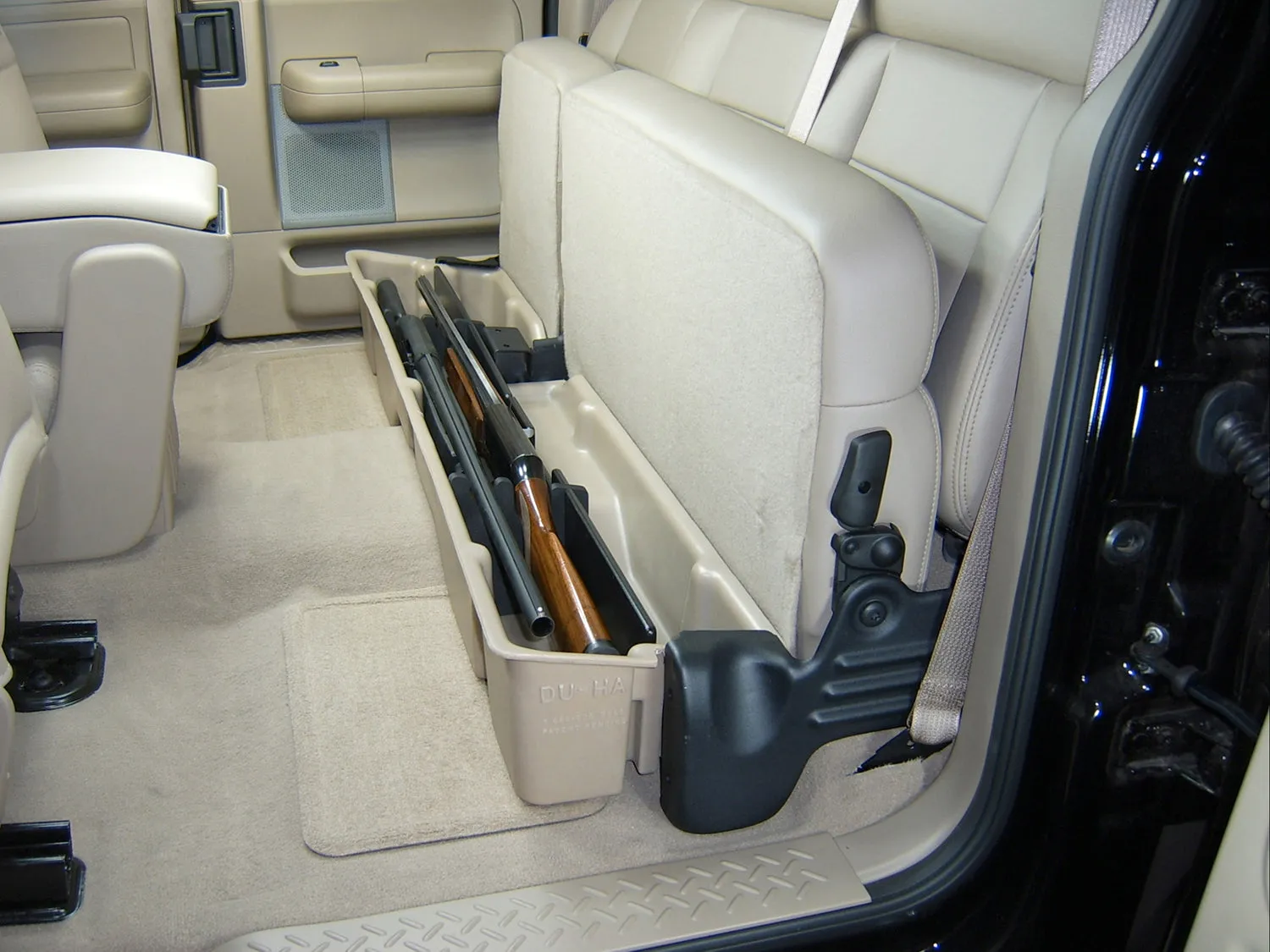 DU-HA 20006 DU-HA® Interior Storage/Gun Case; Incl. Gun Rack/Organizer; Tan;