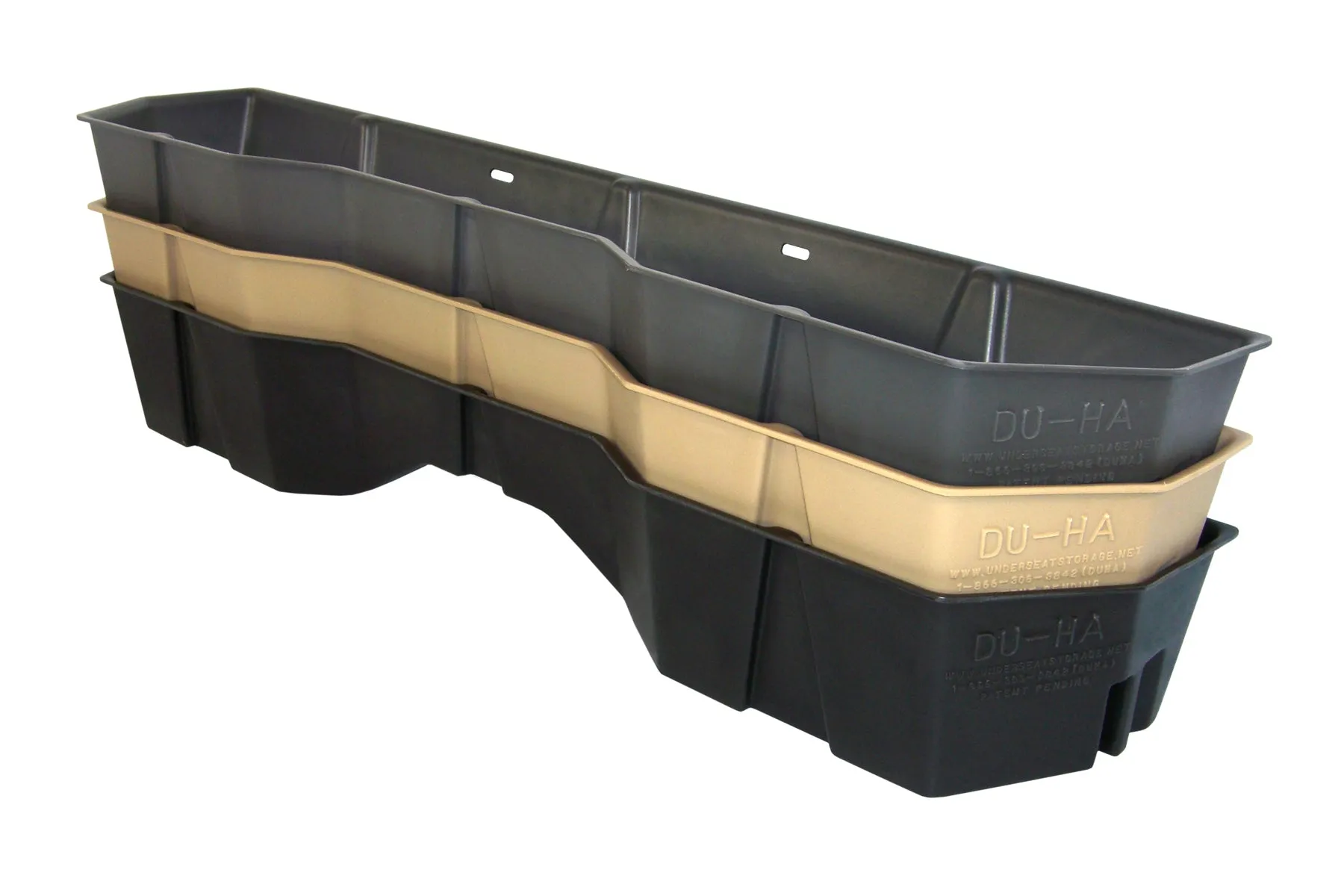 DU-HA 40012 DU-HA® Interior Storage/Gun Case; Incl. Gun Rack/Organizer; Black;