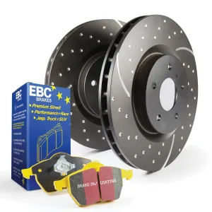 EBC Brakes S5KF1897 S5 Kits Yellowstuff And GD Rotors