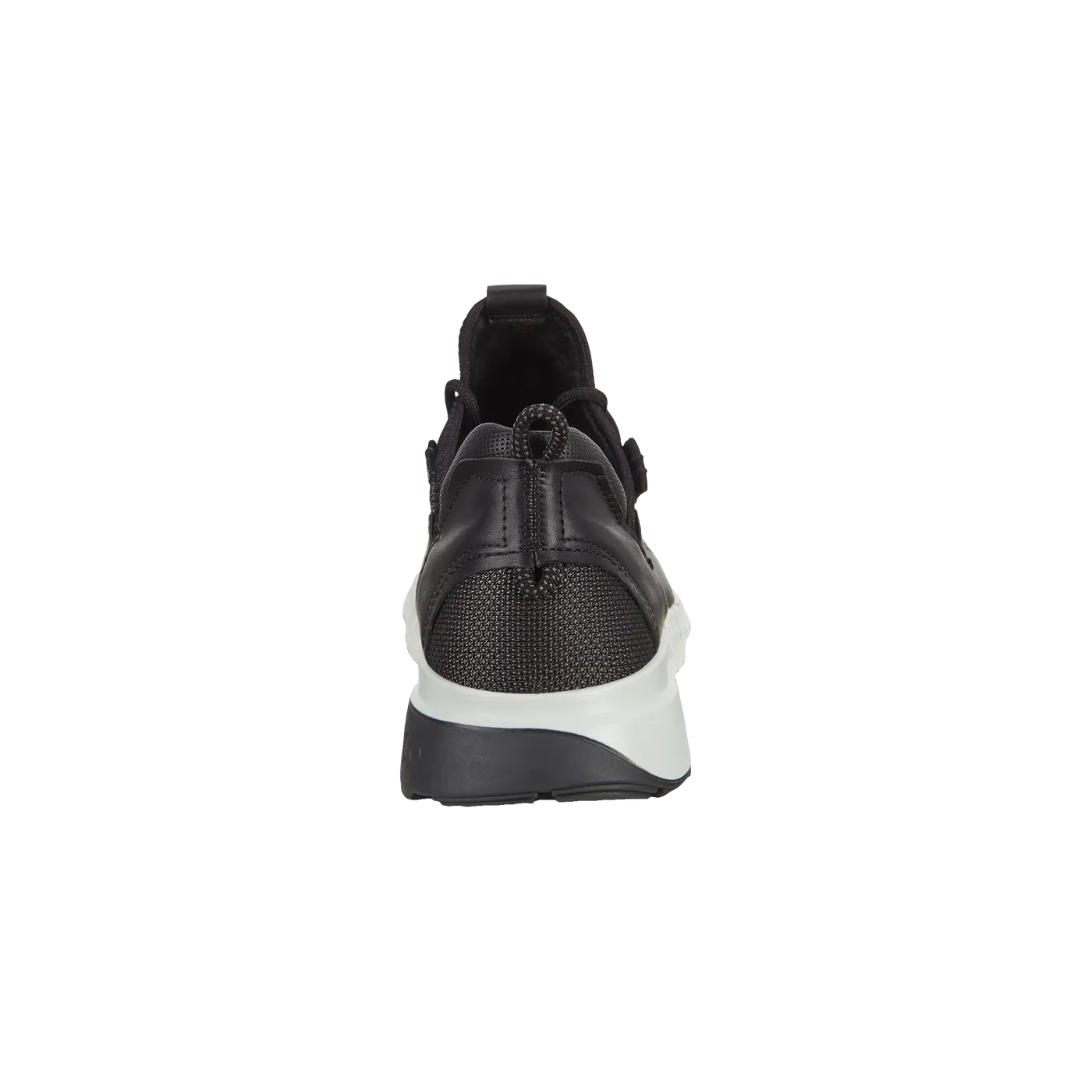 'Ecco' Men's Zipflex Low Sneaker - Moonless / Black