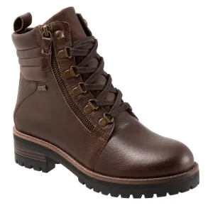 Everett Brown Tumbled Ankle Boots - LAST PAIR SIZE 10.5 AA US