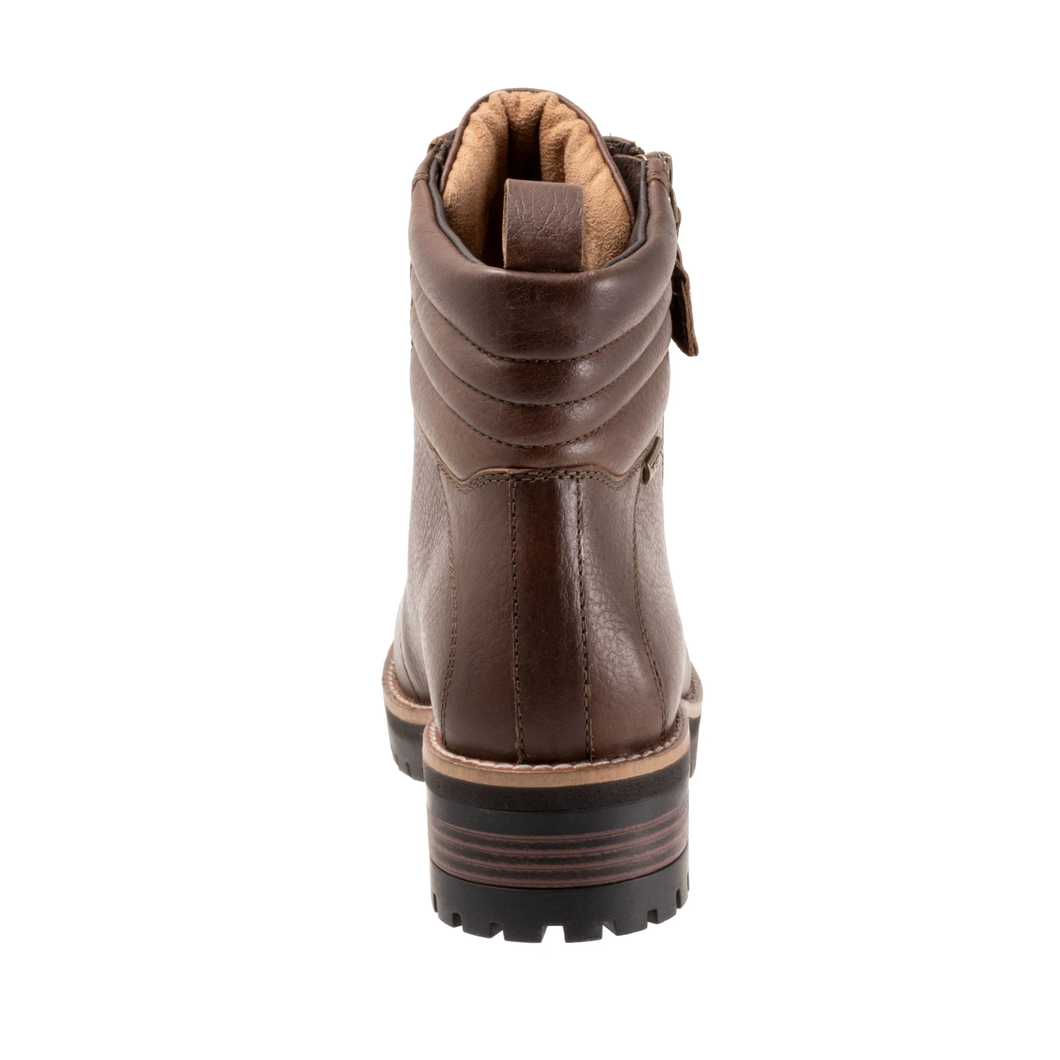 Everett Brown Tumbled Ankle Boots - LAST PAIR SIZE 10.5 AA US