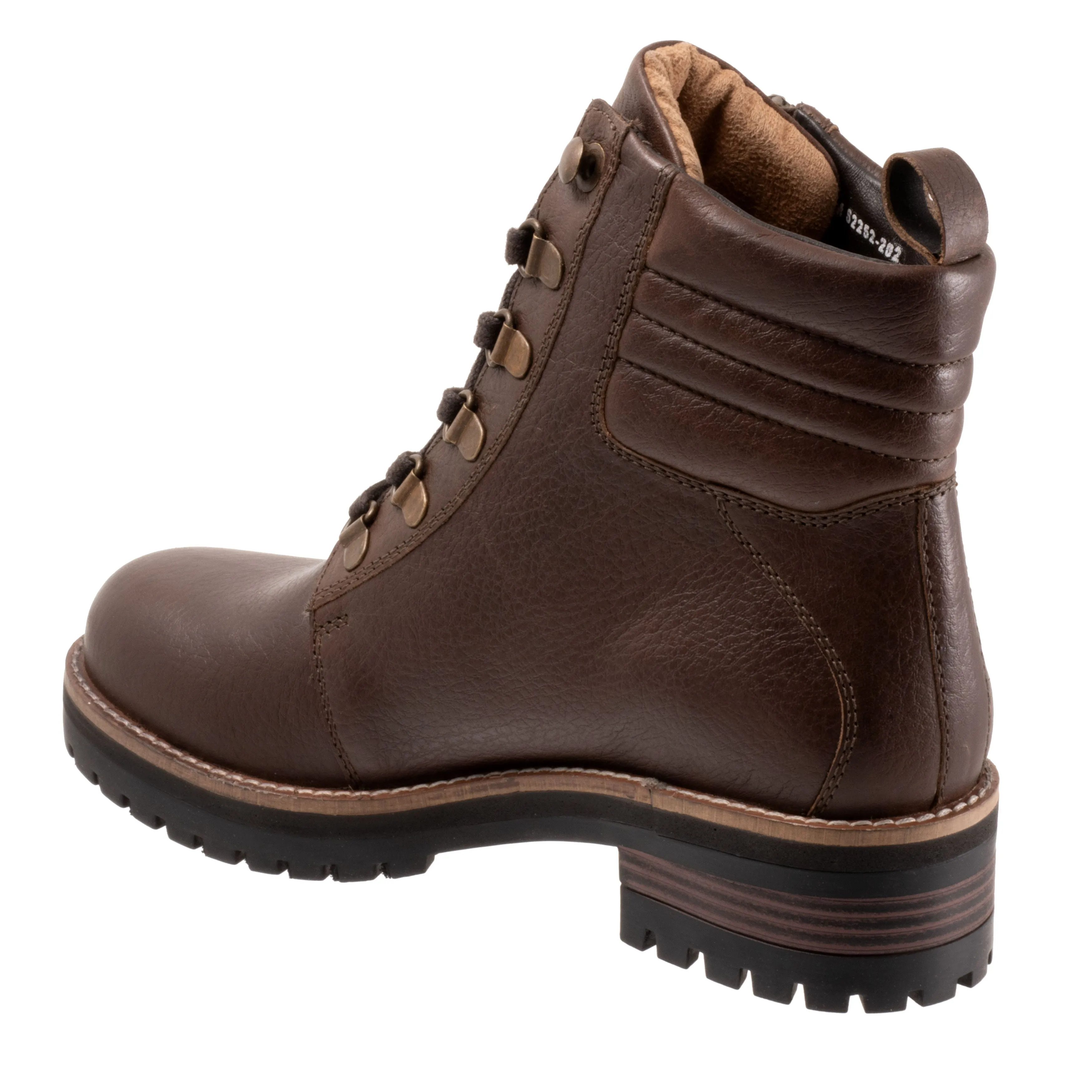 Everett Brown Tumbled Ankle Boots - LAST PAIR SIZE 10.5 AA US
