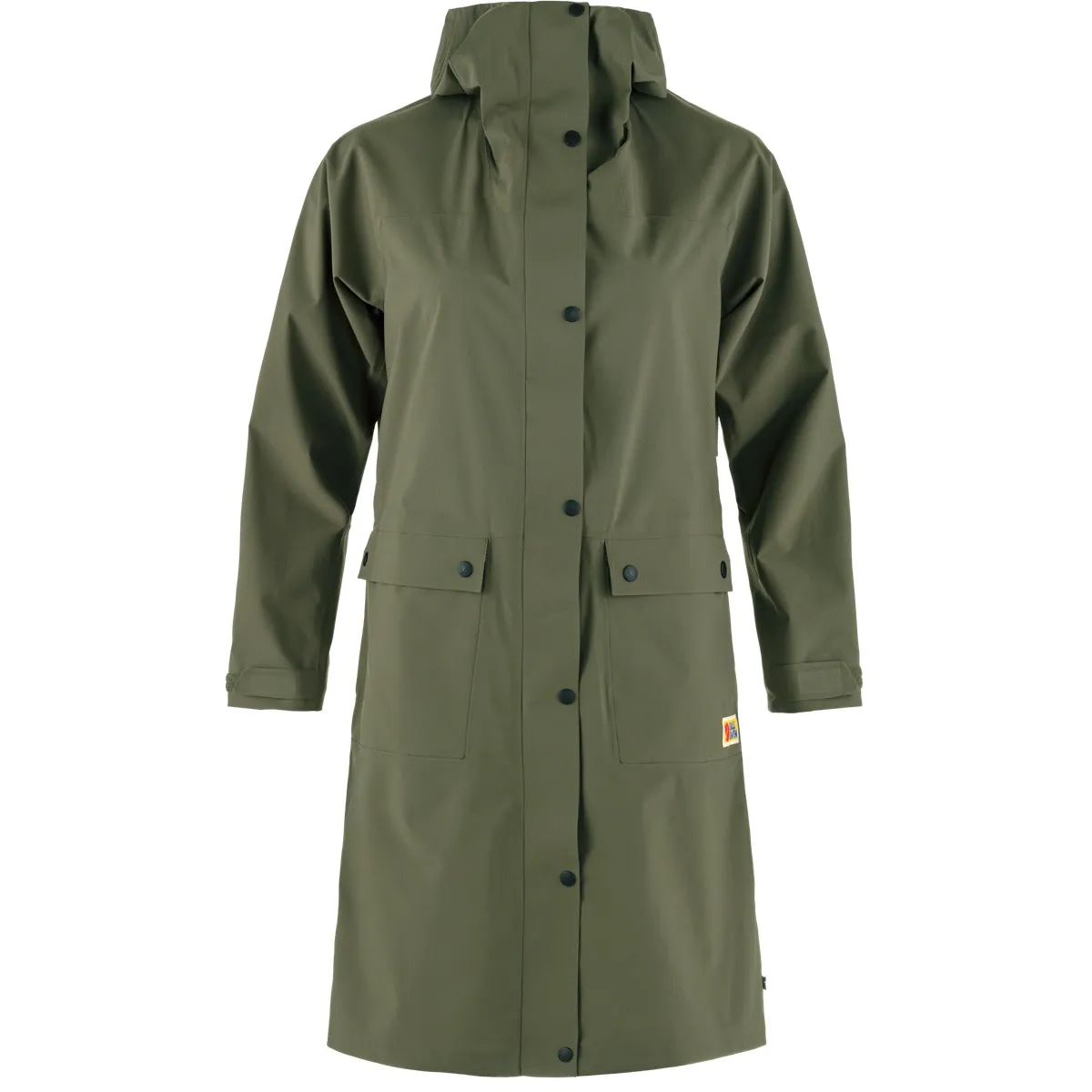 Fjällräven Women&#x27;s Vardag Rain Parka Laurel Green | Buy Fjällräven Women&#x27;s Vardag Rain Parka Laurel Green here | Outnorth