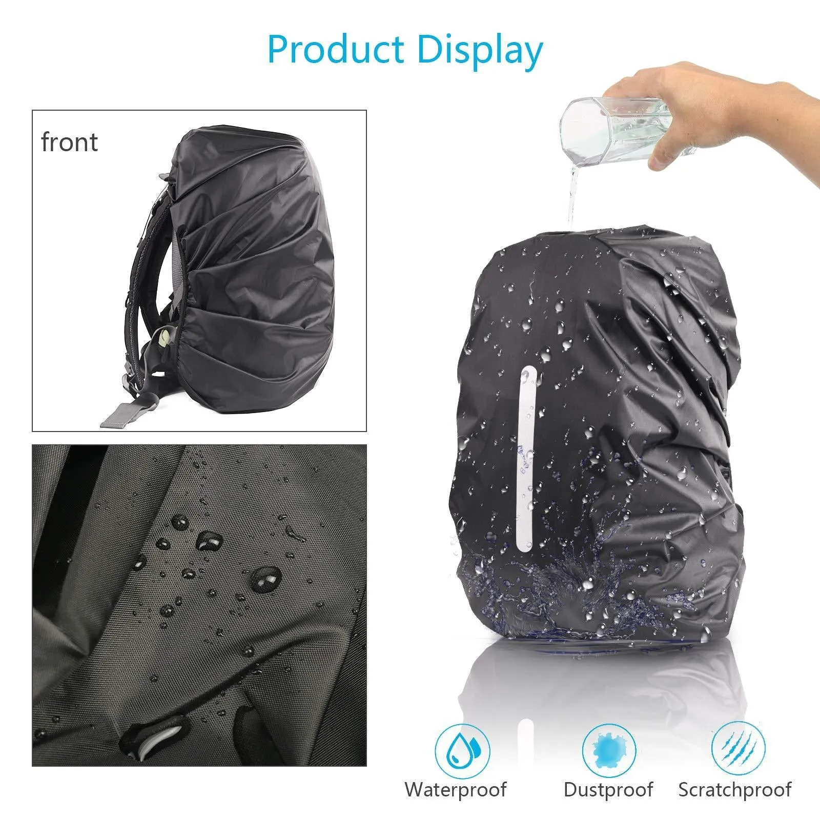 Funki Buys | Bags | Luggage Covers | Backpack Cover | 25-80L