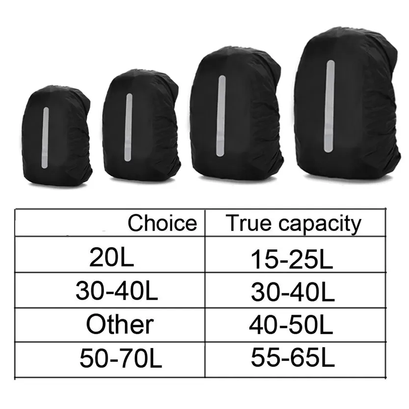 Funki Buys | Bags | Luggage Covers | Backpack Cover | 25-80L
