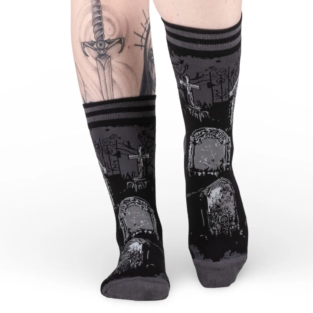Garden of the Dead Unisex Crew Socks