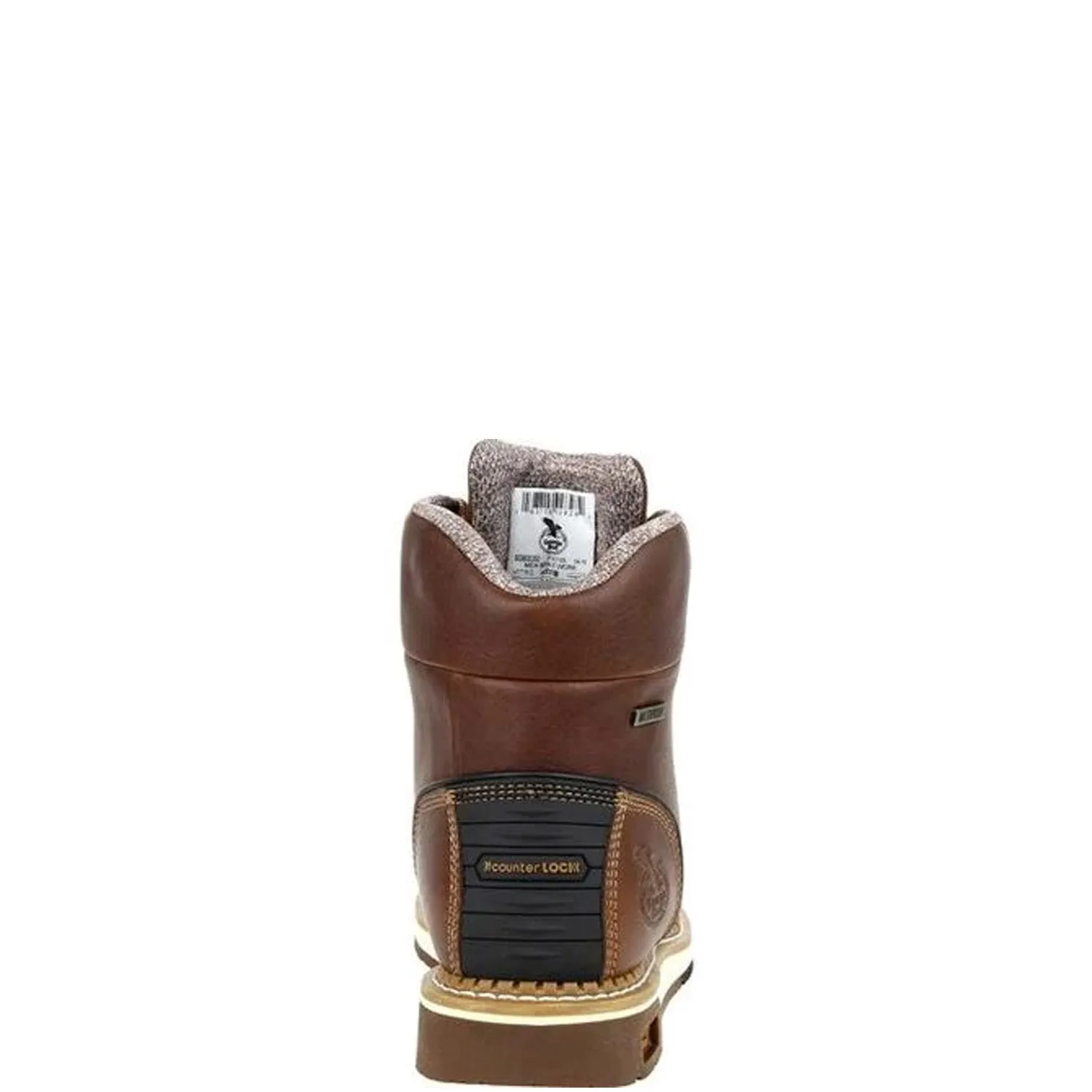Georgia Boot Men's AMP LT 6" Waterproof EH Wedge Sole Steel Toe Work Boot