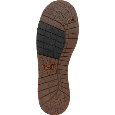 Georgia Boot Men's AMP LT Waterproof EH 10" Wedge Sole Soft Toe Wellington Boot