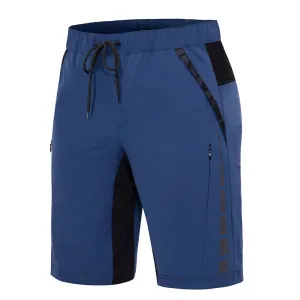 Hiauspor Men's Baggy Mountain Bike Shorts with Zip Pockets for MTB Cycling Hiking Boating Fishing