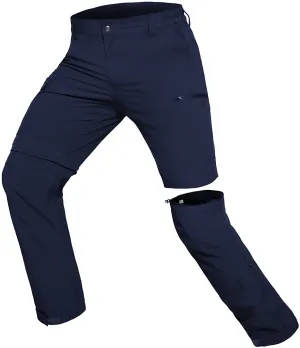 Hiauspor Wanderhose-Herren-Zip-Off-Outdoorhose-Sommer-Leicht-Trekkinghose-Atmungsaktiv-Schnell-Trockend-Funktionshose-Softshellhose-mit-5-Tiefe-Taschen