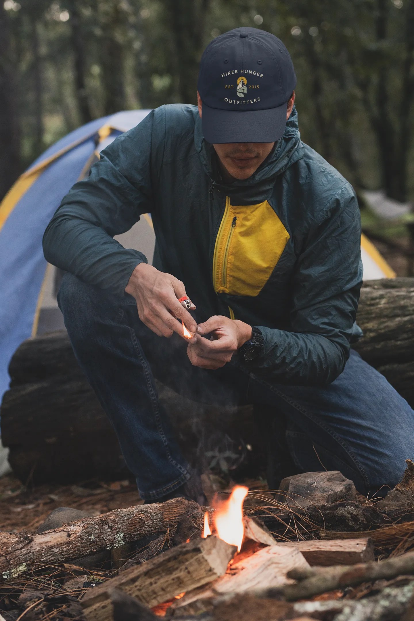 Hiker Hunger Outfitters Dad Hat