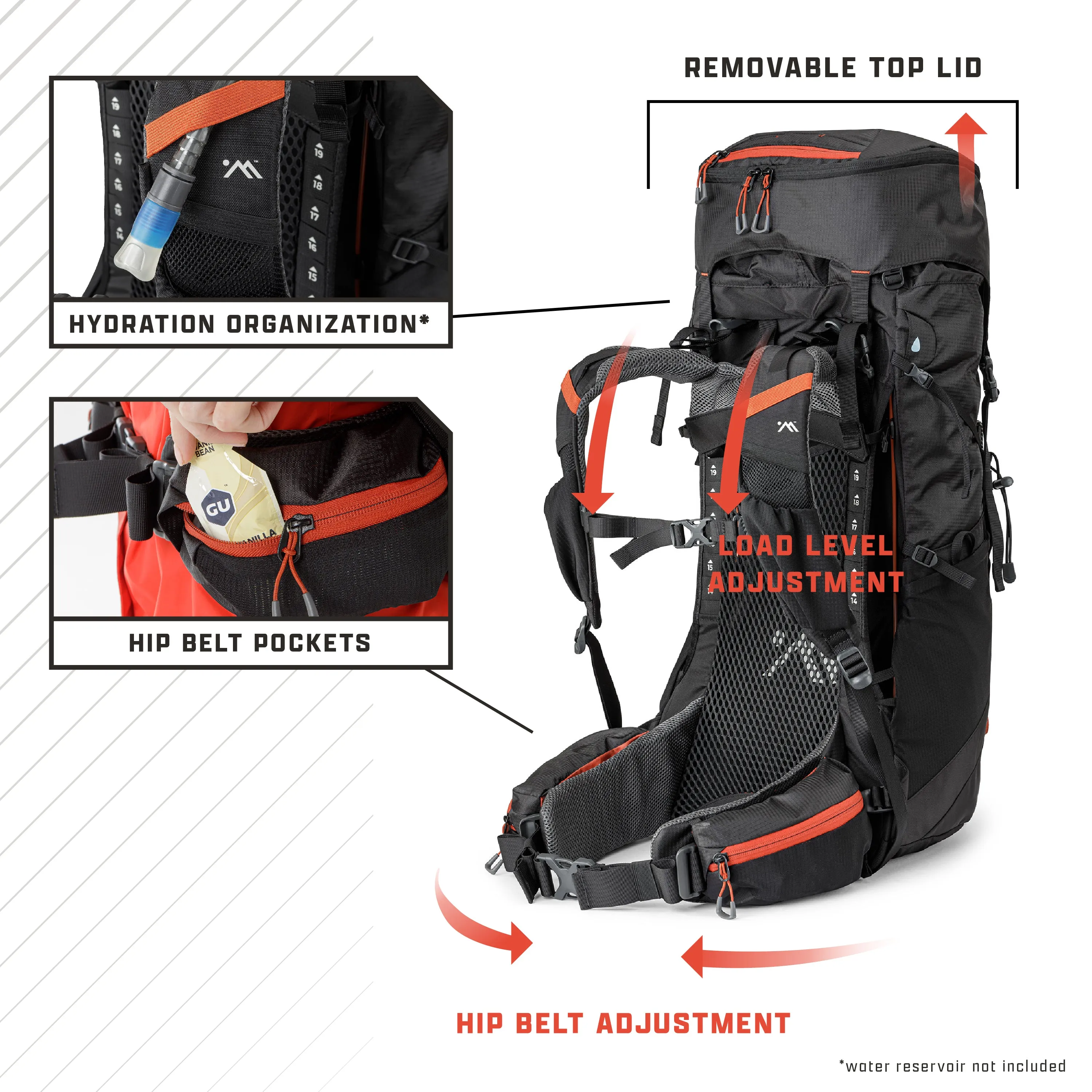Hiking Backpack 35L